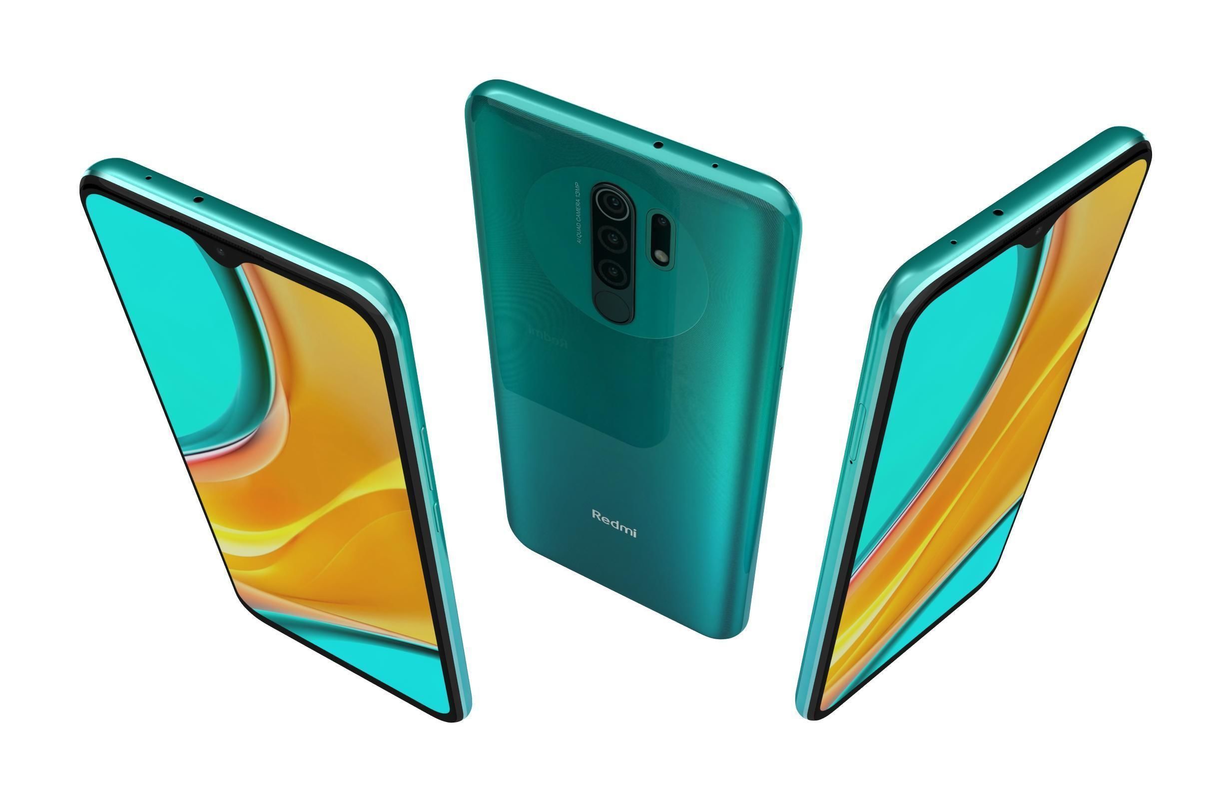 Xiaomi Redmi 9 Prime All Colors 3D model_14