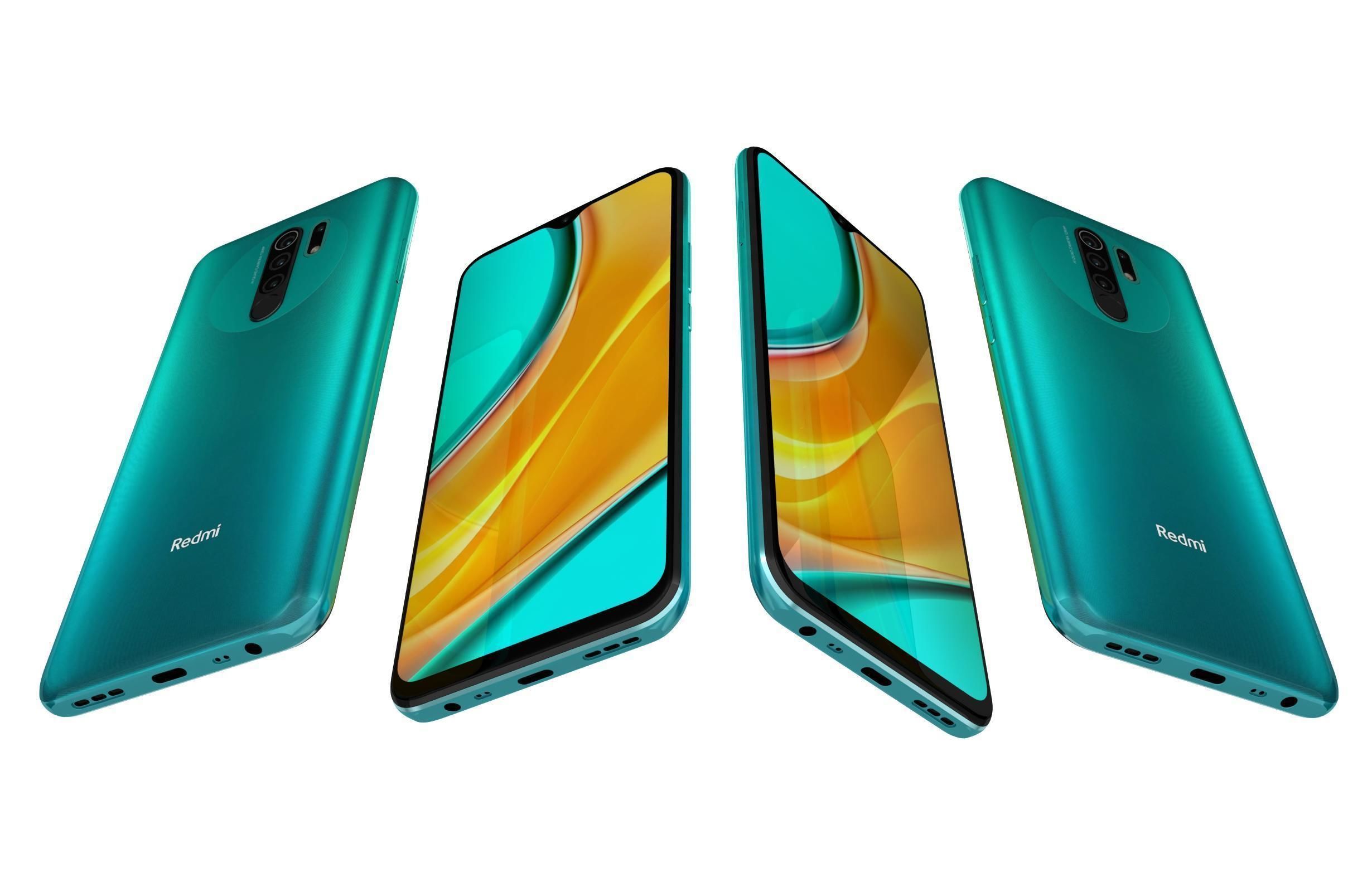 Xiaomi Redmi 9 Prime All Colors 3D model_15