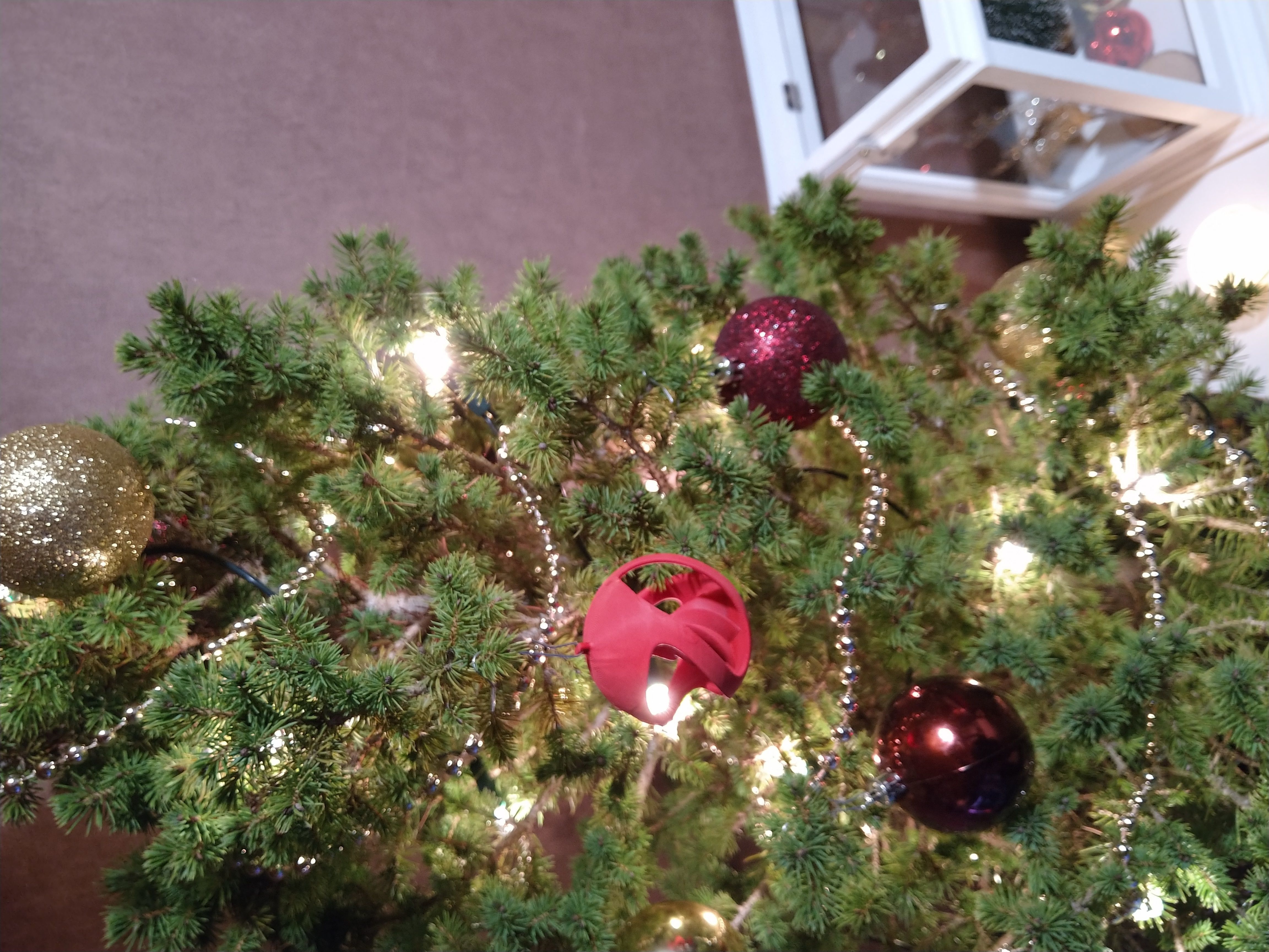 Chrismas bauble  3D print model_1