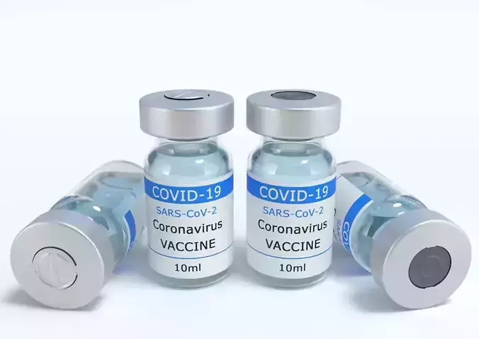 Coronavirus Vaccine Vial