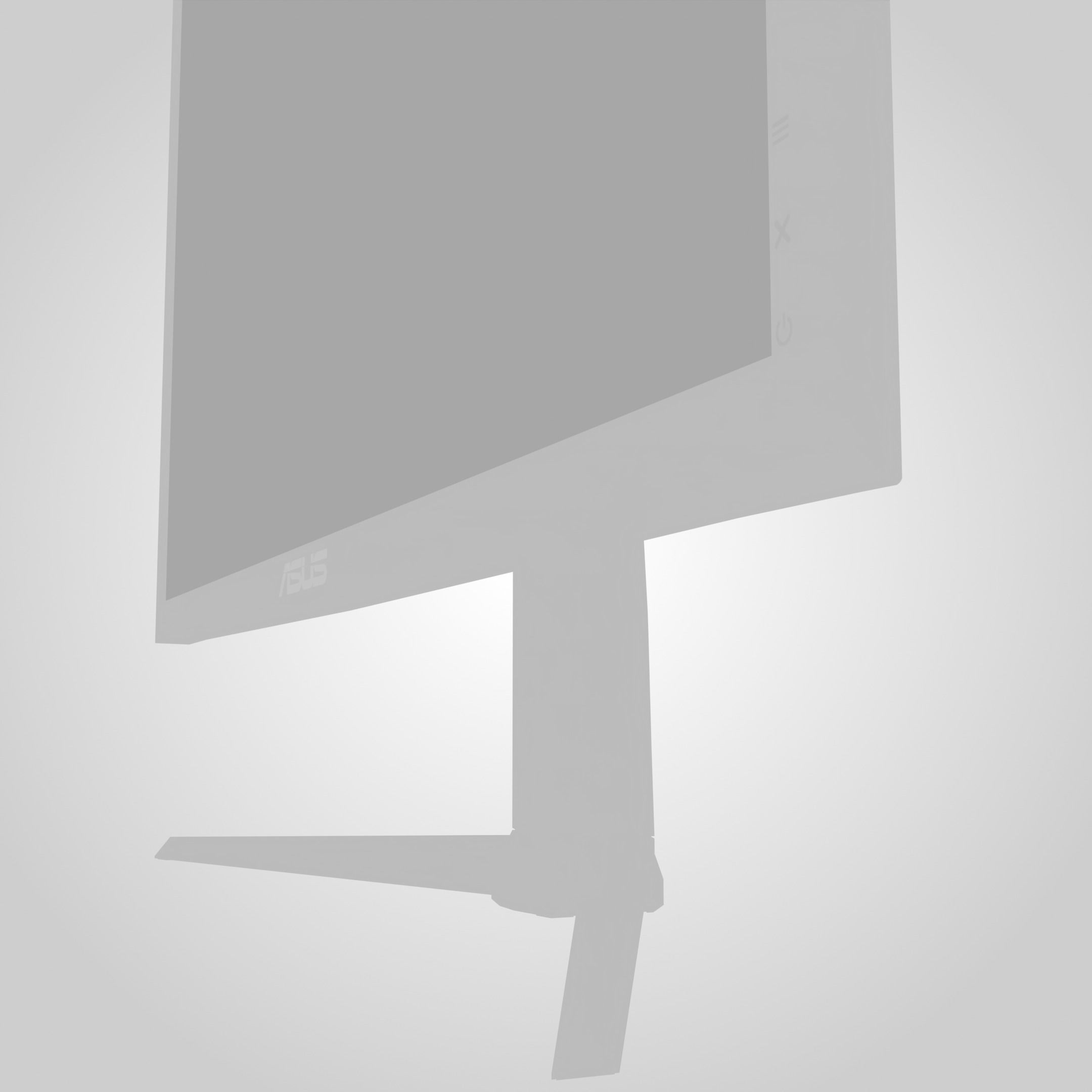 Asus Gaming Monitor Low-poly 3D model_26