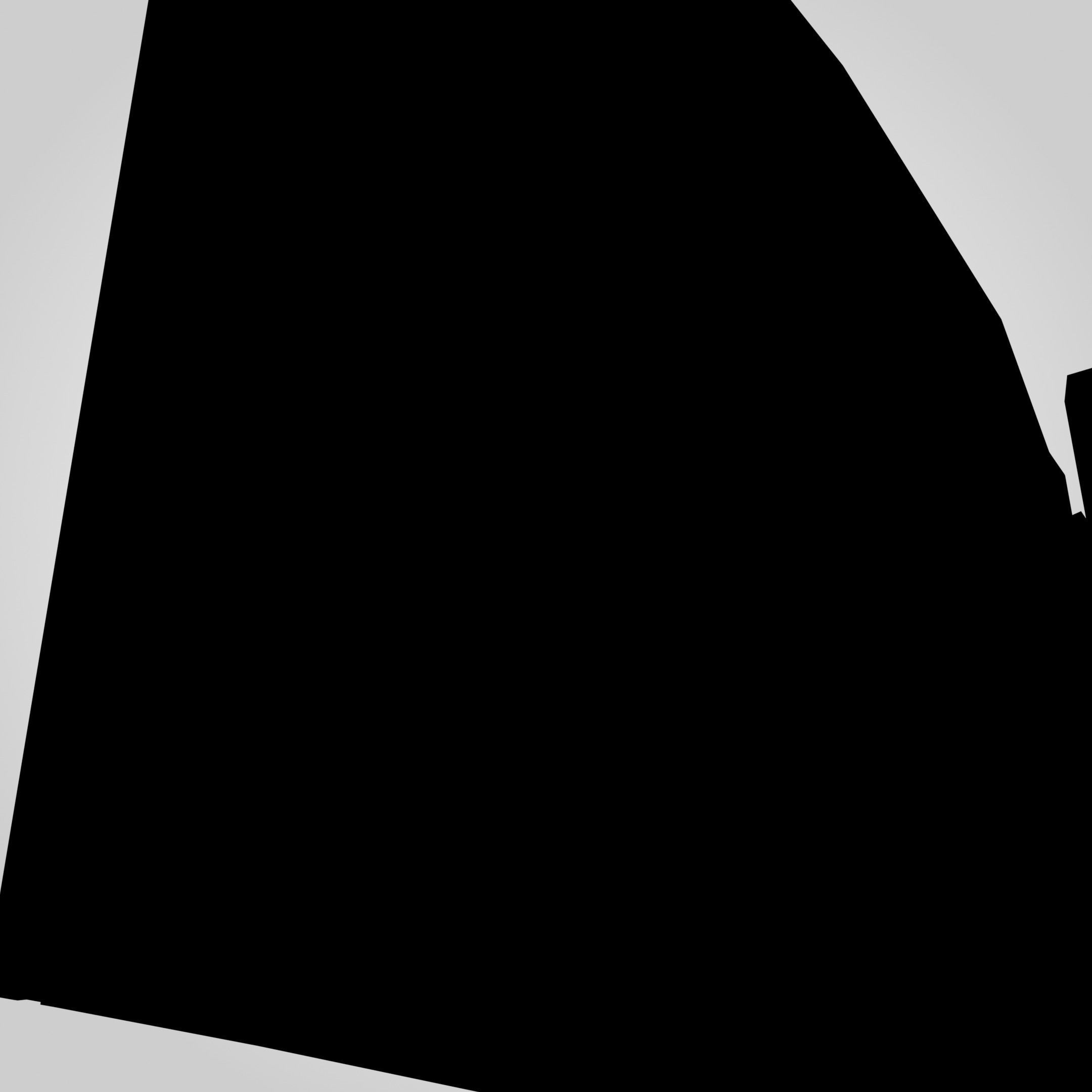 Asus Gaming Monitor Low-poly 3D model_37