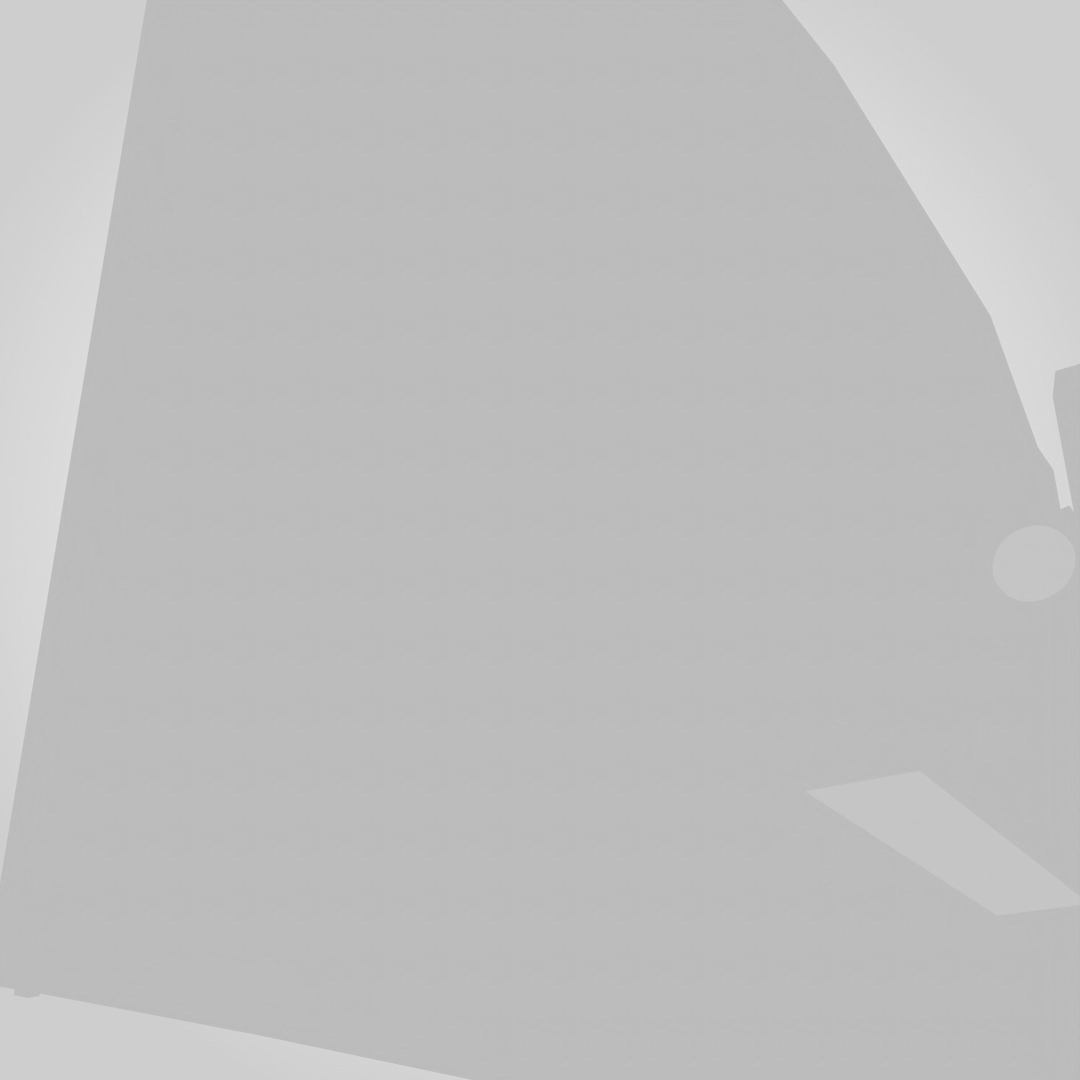 Asus Gaming Monitor Low-poly 3D model_34