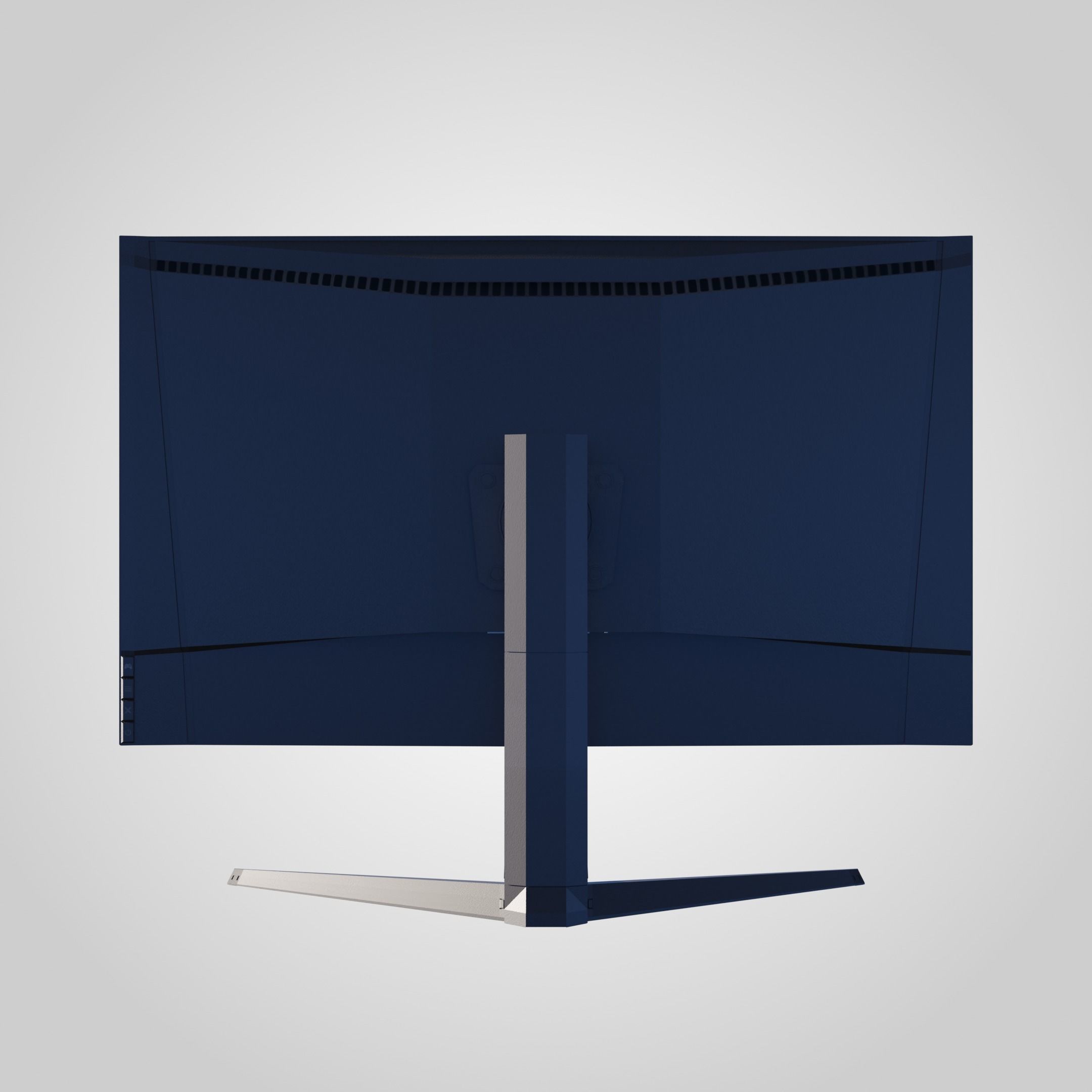 Asus Gaming Monitor Low-poly 3D model_5