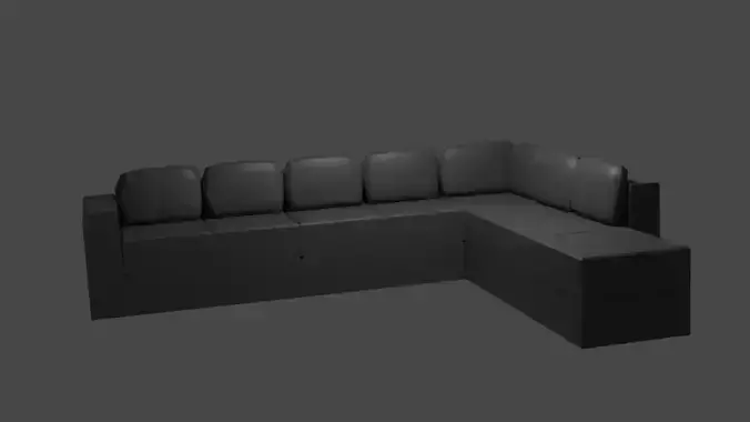 L Koltuk leather sectional sofa