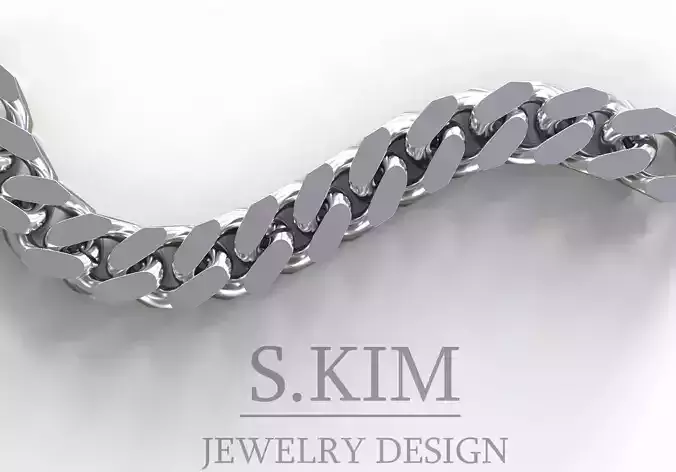 Big chain link 3D print model