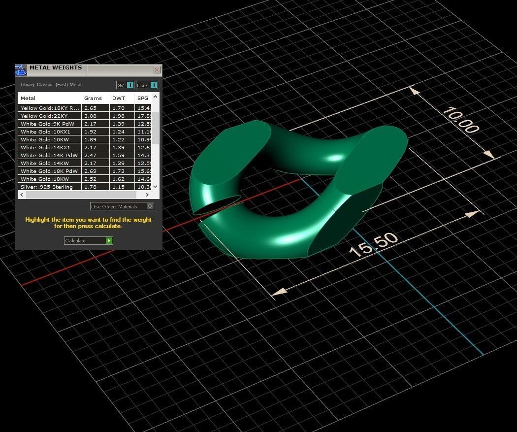 Big chain link 3D print model_3