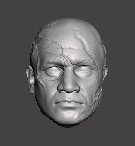Boba Fett head sculpt for 3d print  3D model
