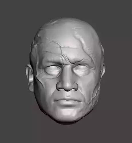 Boba Fett head sculpt for 3d print  3D model