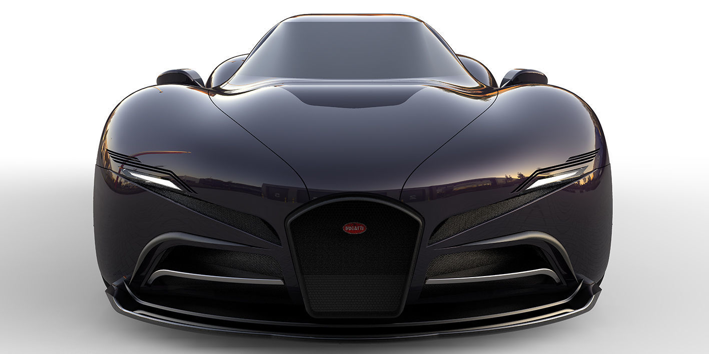 Bugatti Audra Concept 3D model_2