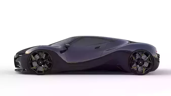 Bugatti Audra Concept 3D model
