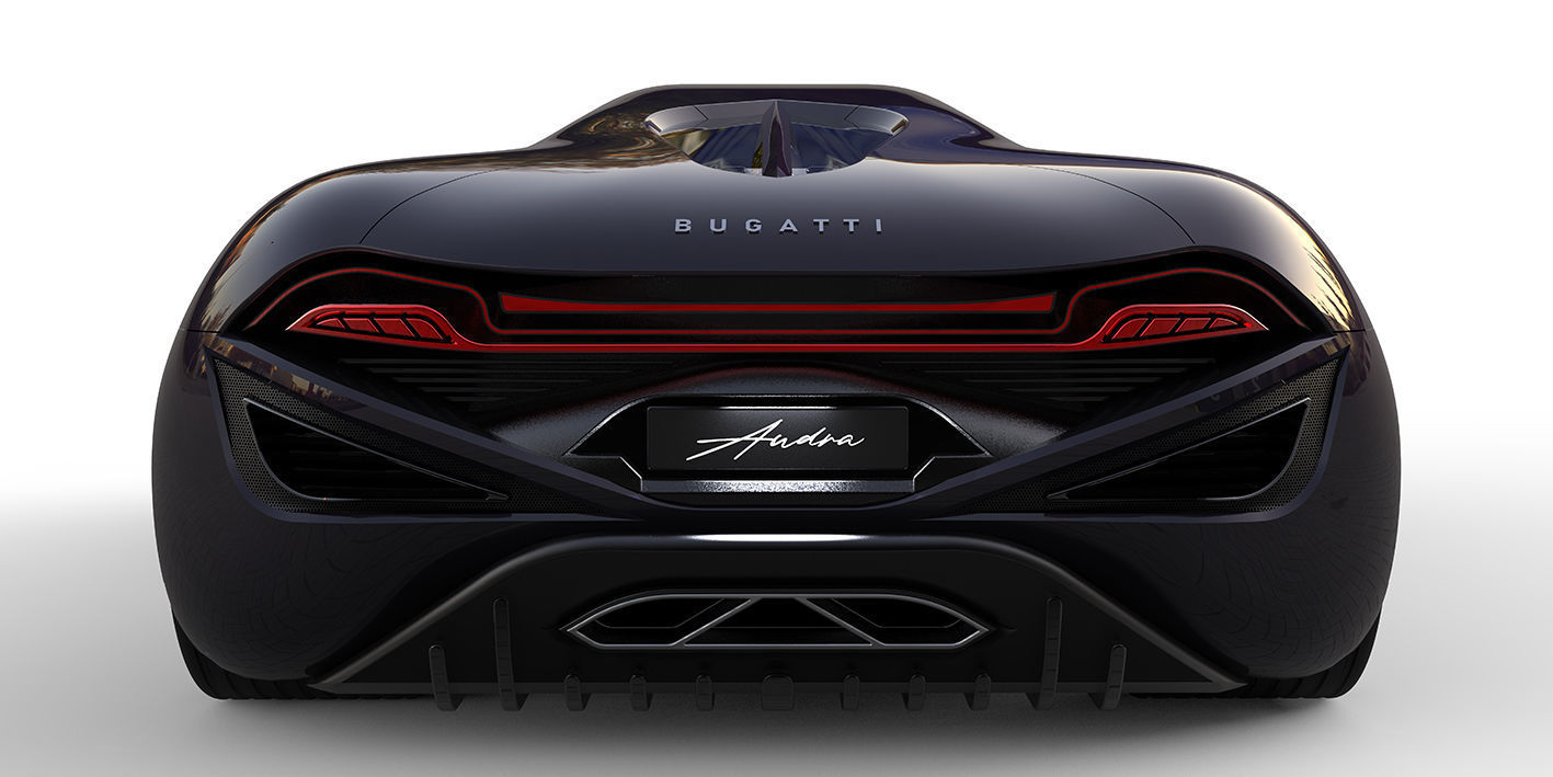 Bugatti Audra Concept 3D model_1