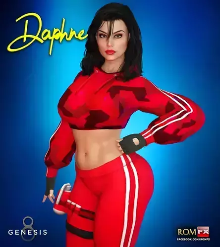 Daphne For G8F 3D model