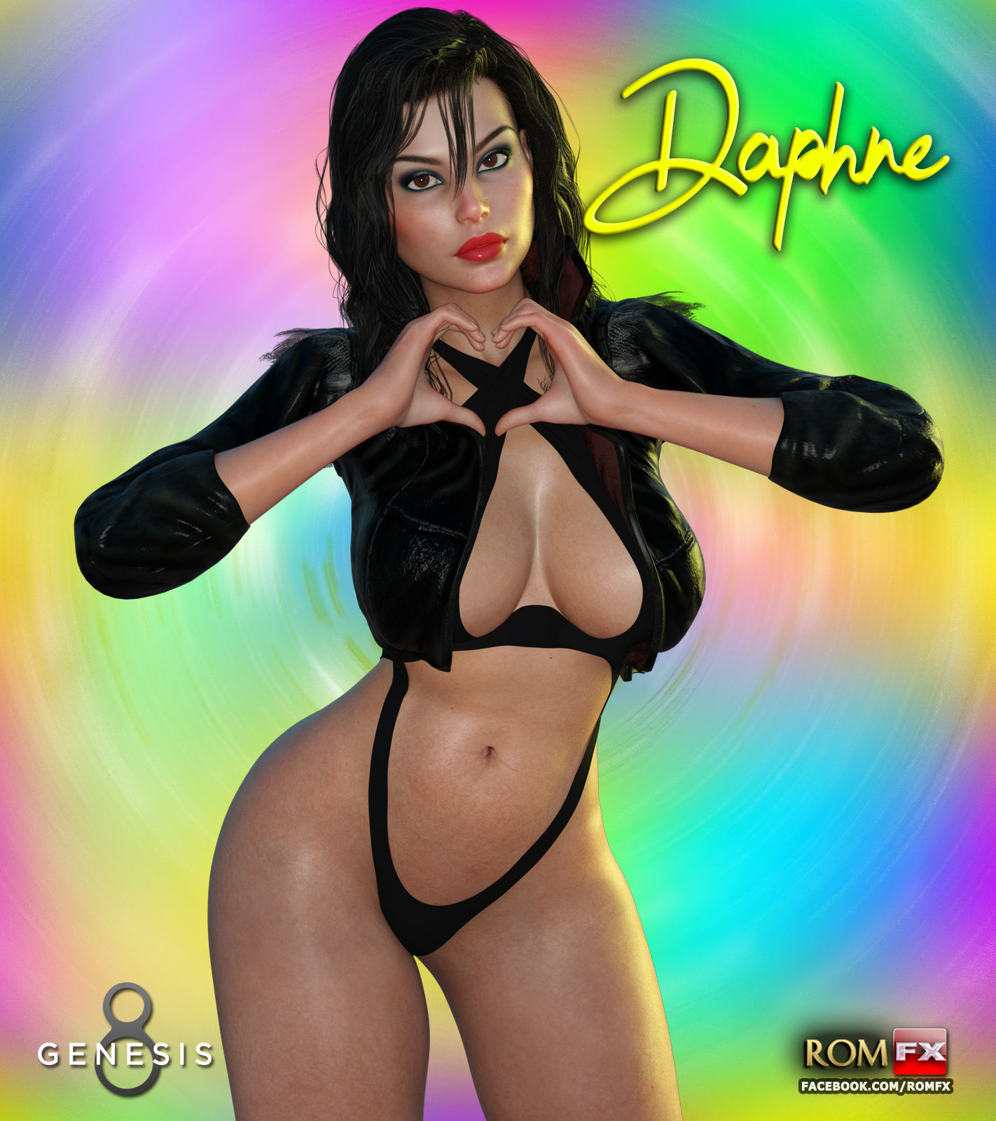 Daphne For G8F 3D model_3