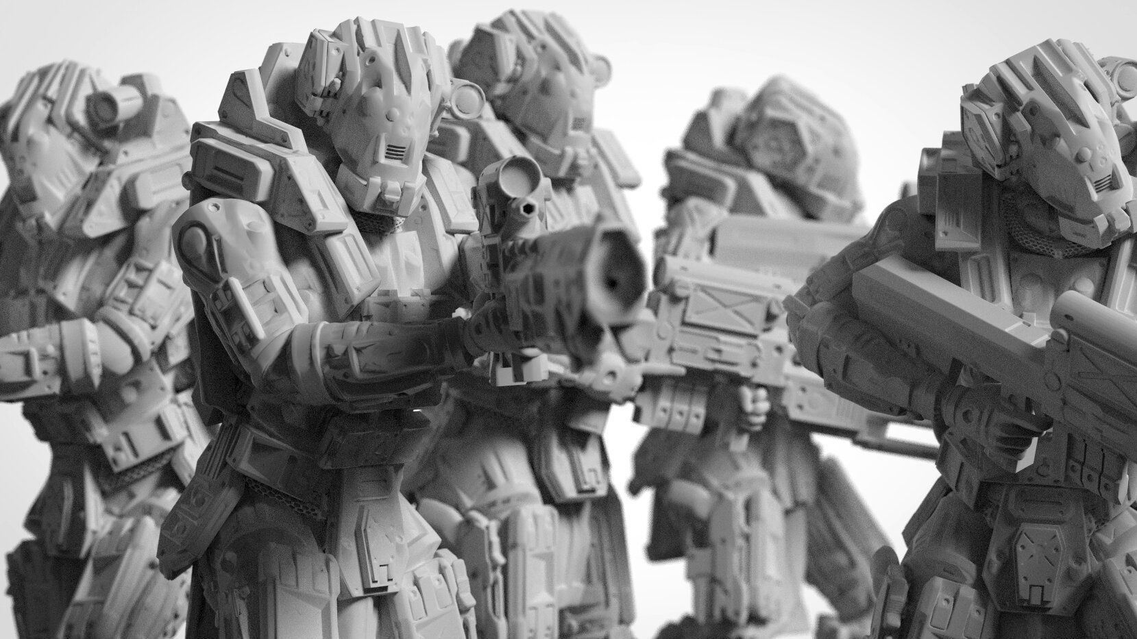 Infantry- Koloss Platoon 3D print model_6