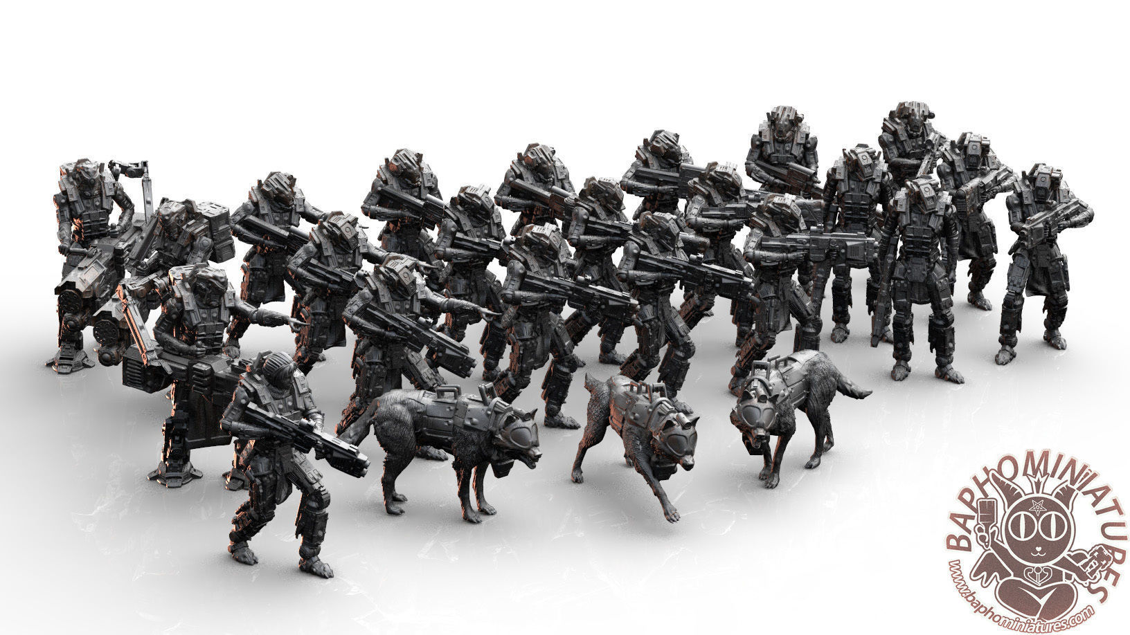 Infantry- Koloss Platoon 3D print model_1