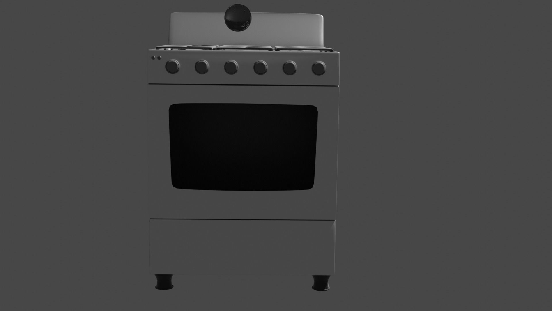 Stove 3D model_1
