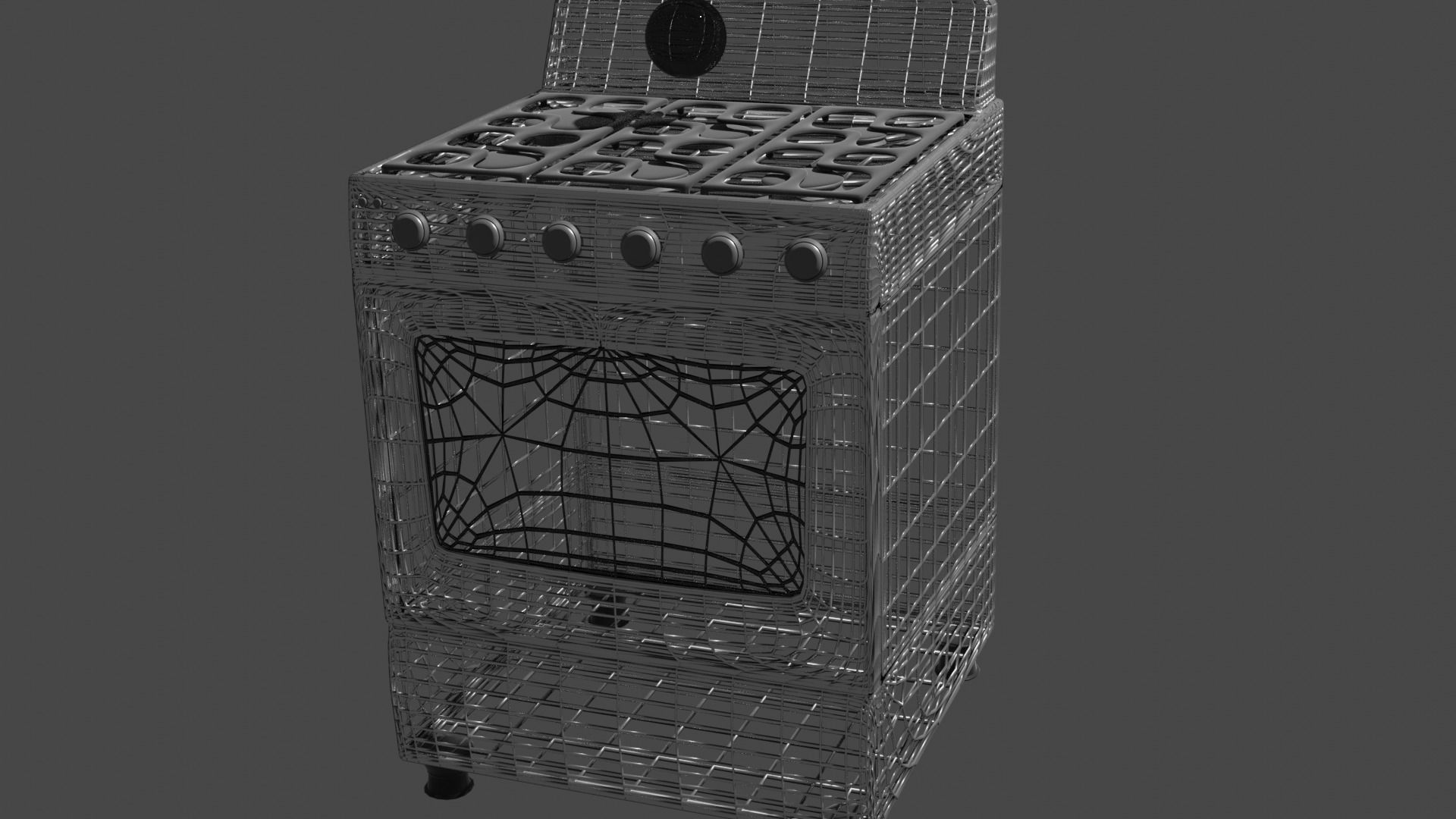 Stove 3D model_6
