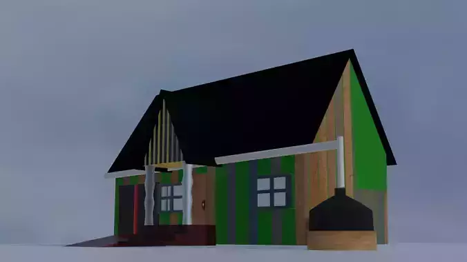 COTTAGE FOR MORDERN DAYS 3D model