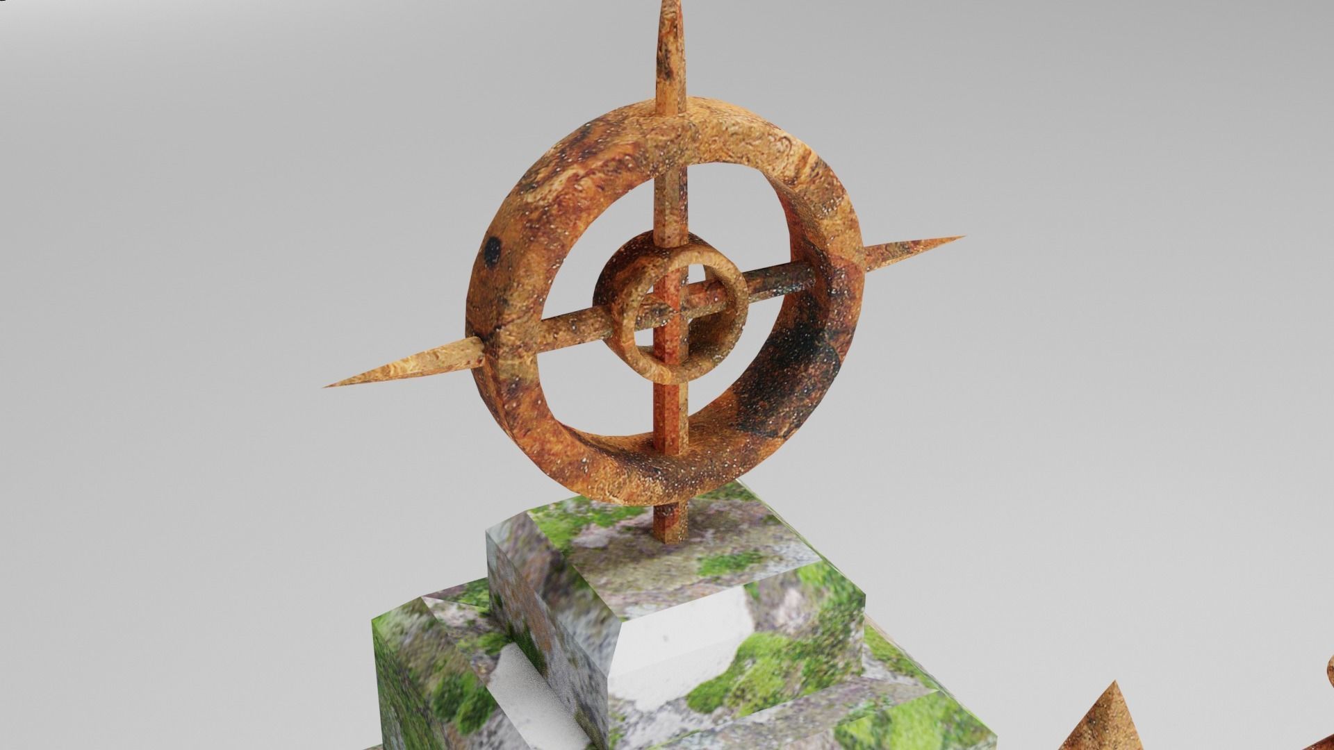 Fence ornate 3D model_12