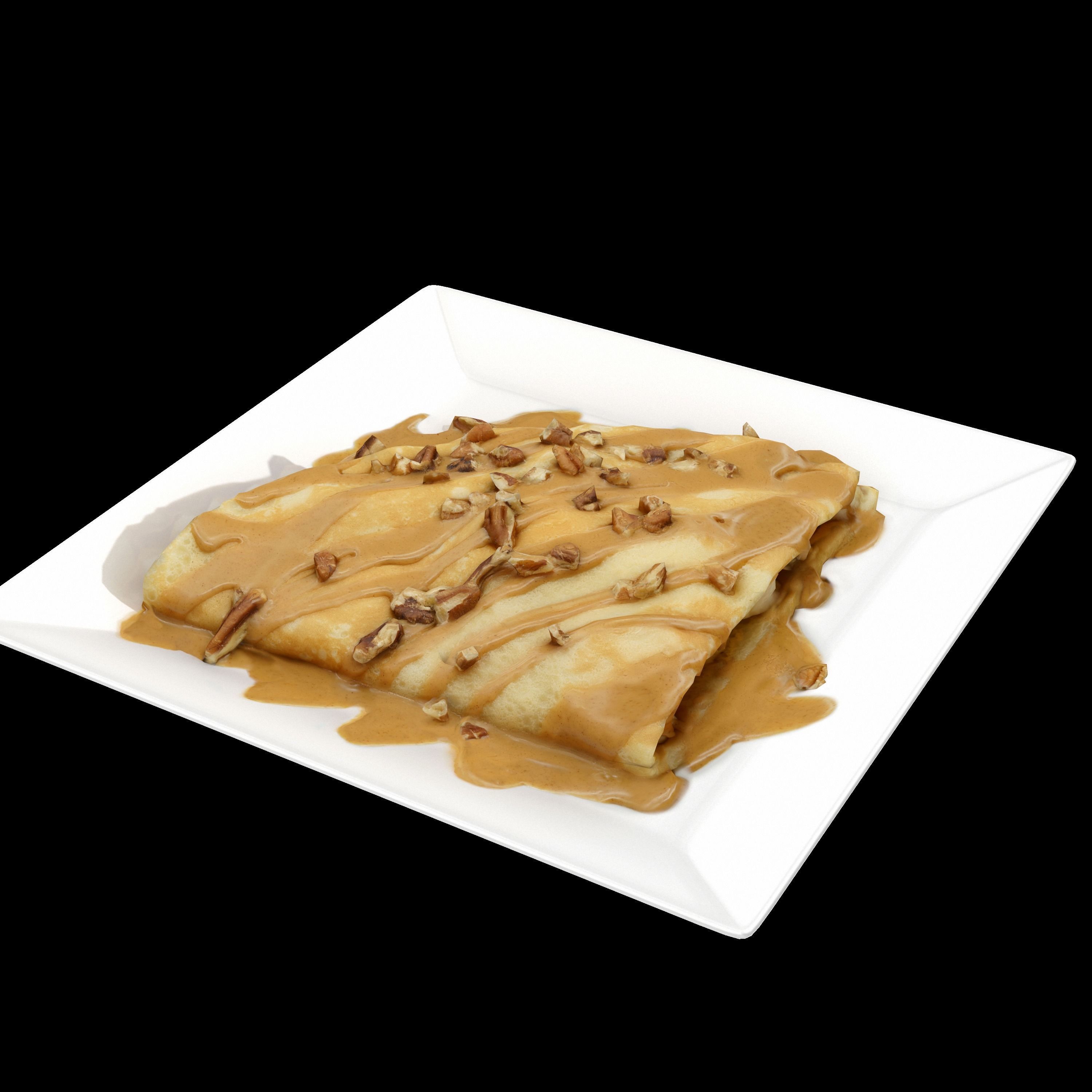 Dulce banana Low-poly 3D model_6