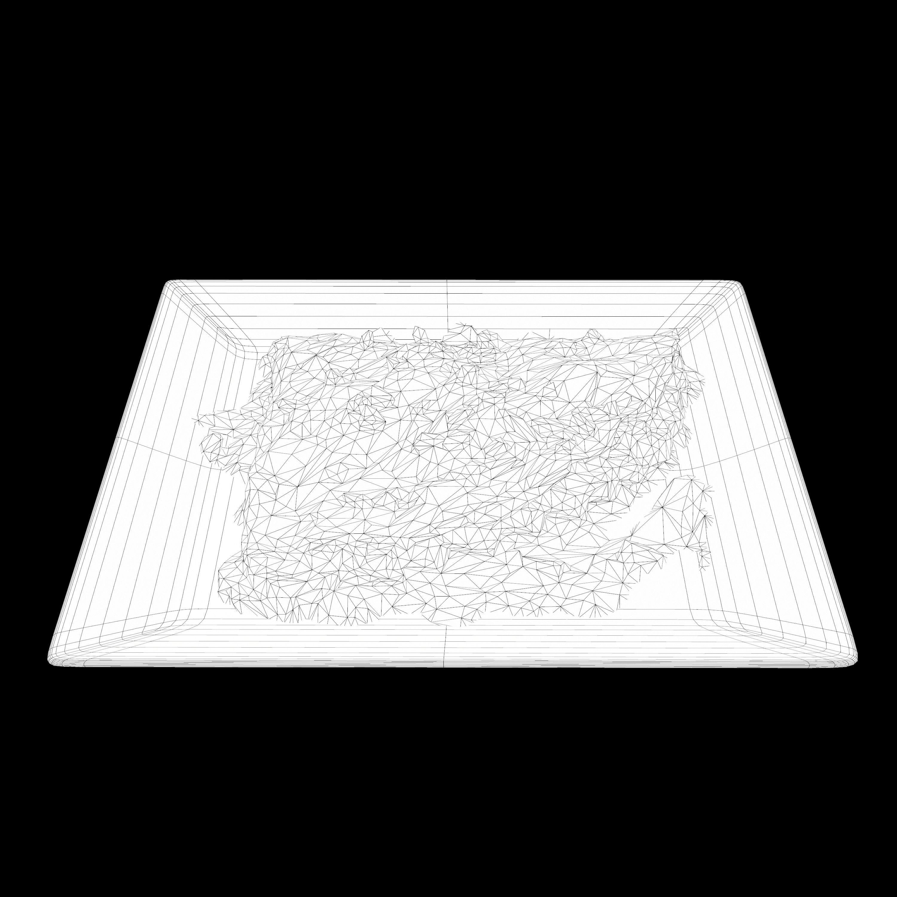 Dulce banana Low-poly 3D model_12