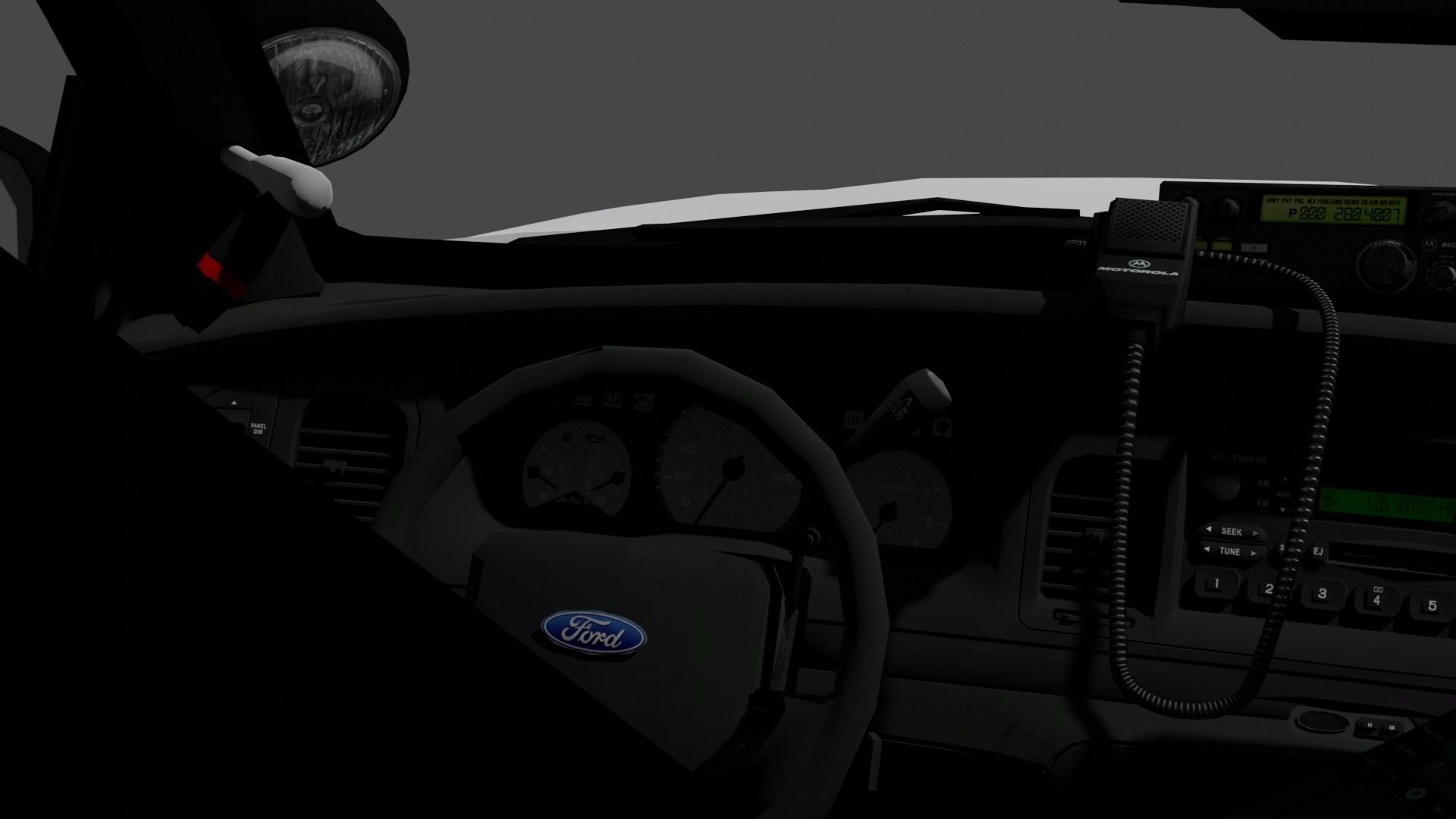 NYPD CVPI Free low-poly 3D model_5