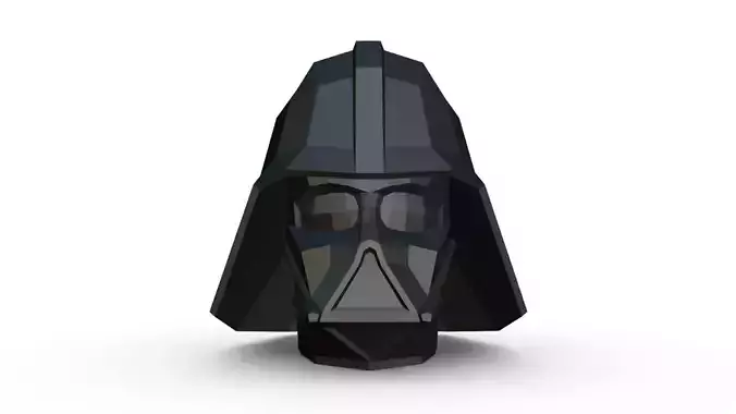 darth vader low poly