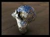 Skull Ring Patterned and Cast in Silver 3D print model_1