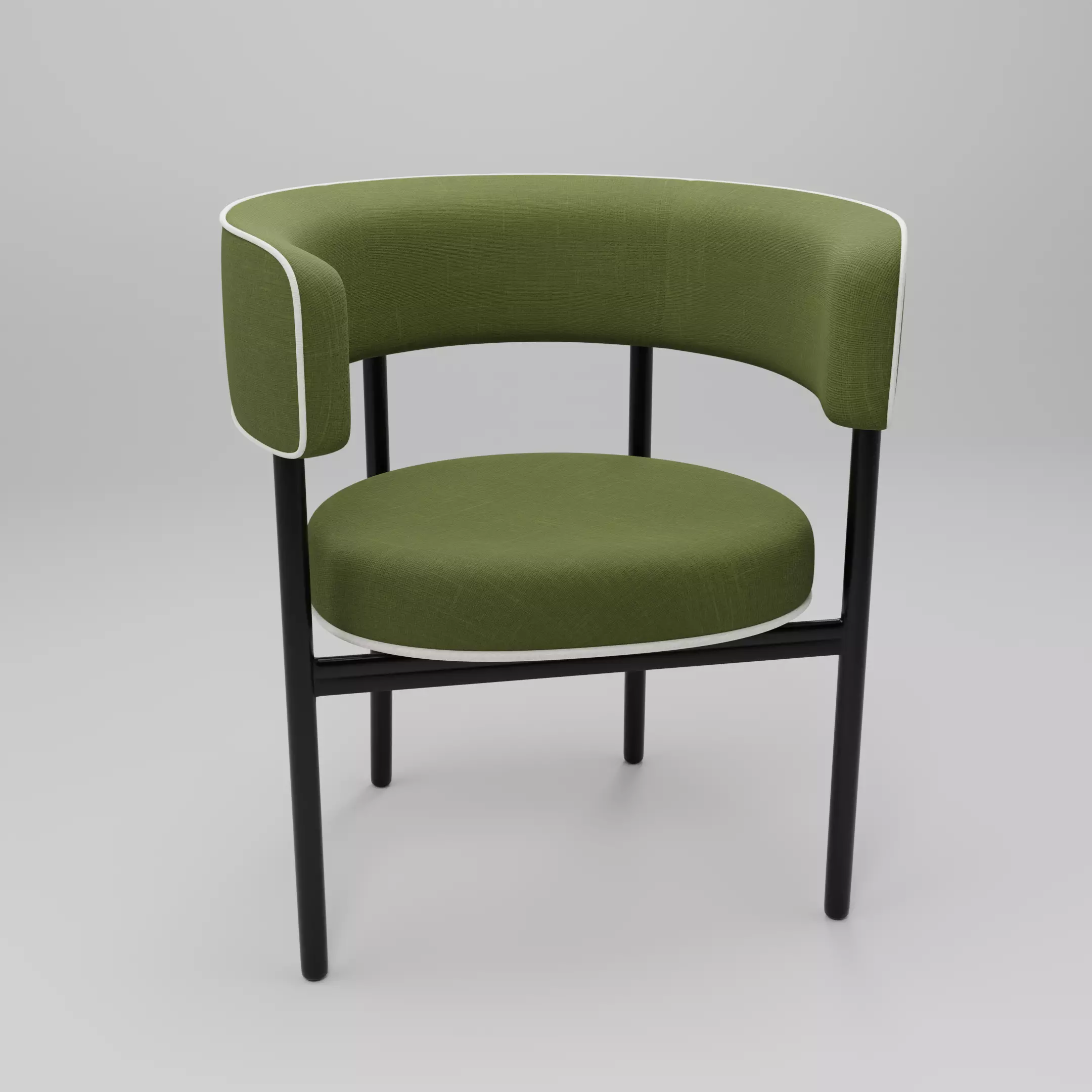 Font Regular Dining Chair By Studio David Thulstrup Free 3D model_0