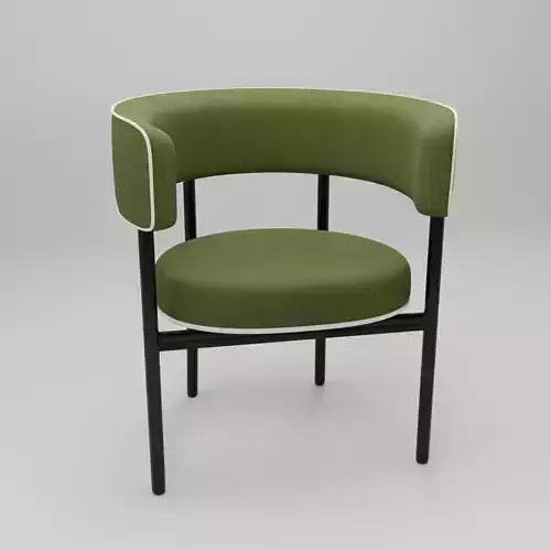 Font Regular Dining Chair By Studio David Thulstrup Free 3D model