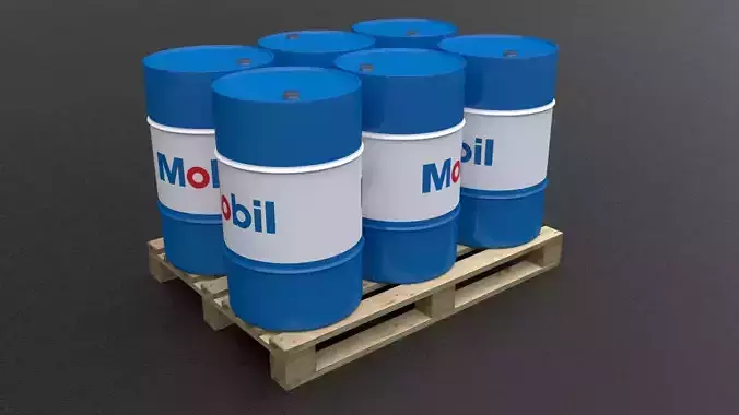 Mobil Barrel With Pallet