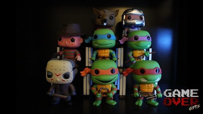 Expandable Funko Pop Stands 3D print model