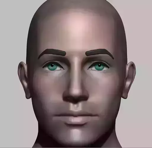 Human Character Low-poly 3D model
