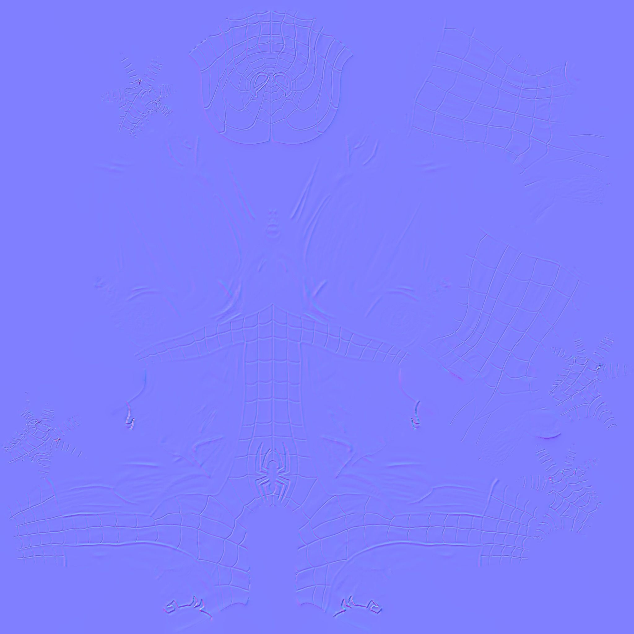 Spider-Man spider man Low-poly 3D model_7