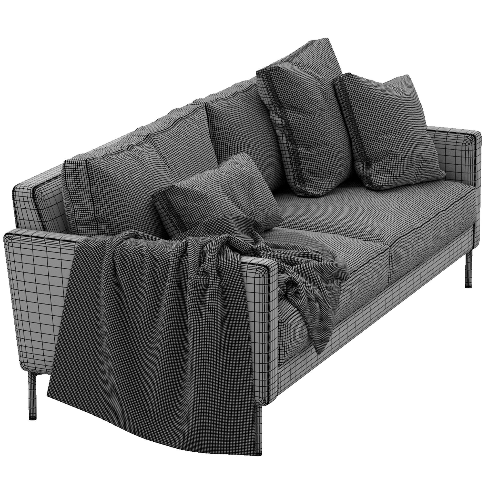 Interface Sofa LUCA  3D model_4