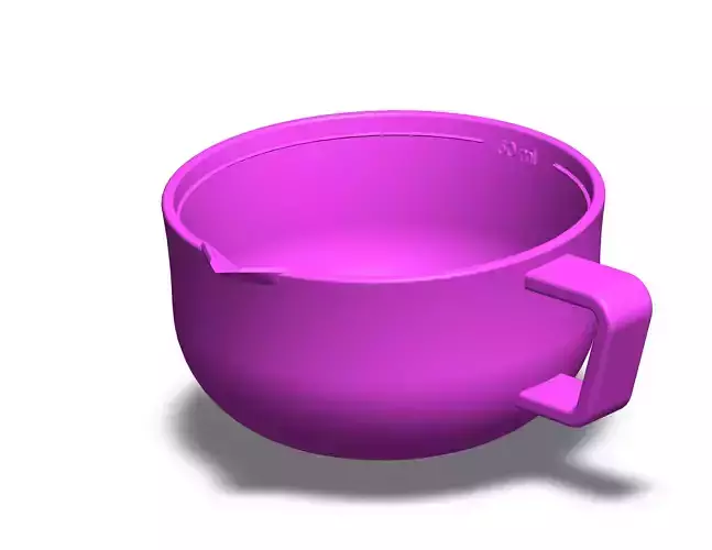 Measuring tool for volume 3D print model 3D print model