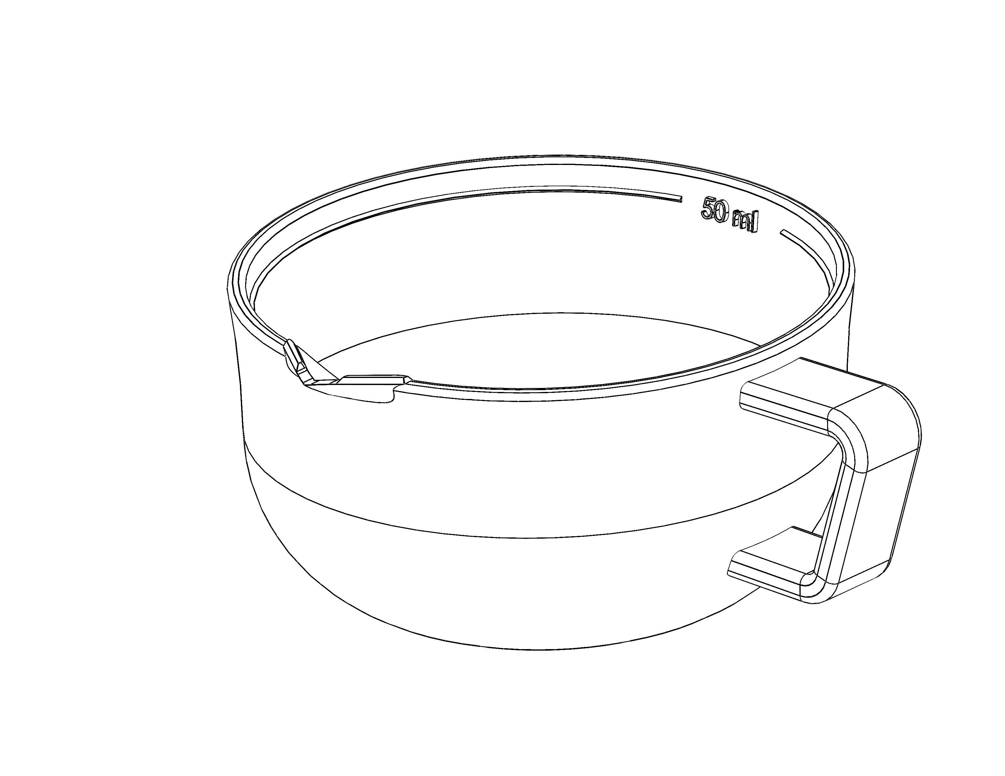 Measuring tool for volume 3D print model 3D print model_2