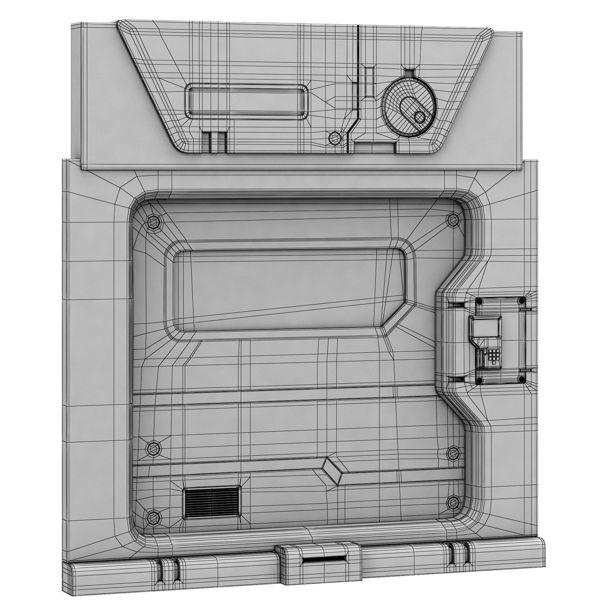 Sci-Fi elements 2 3D model_7