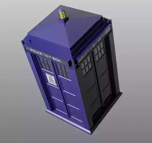 Dr Who Tardis 3D model