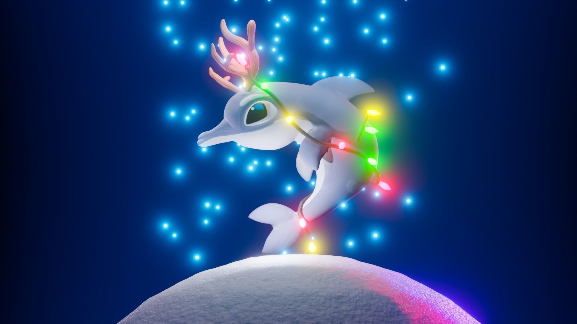 Rudolphin CHRISTMAS Special  Free 3D model_1