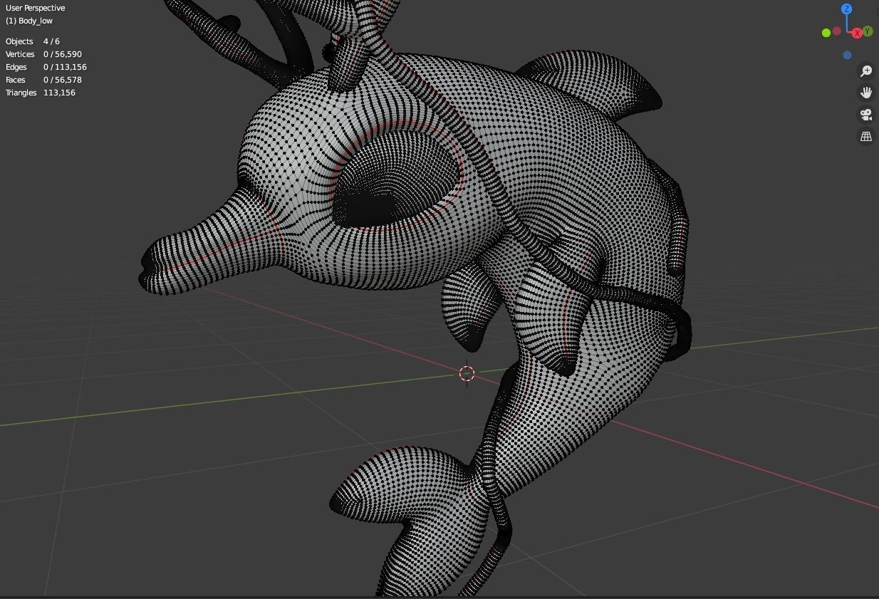 Rudolphin CHRISTMAS Special  Free 3D model_6