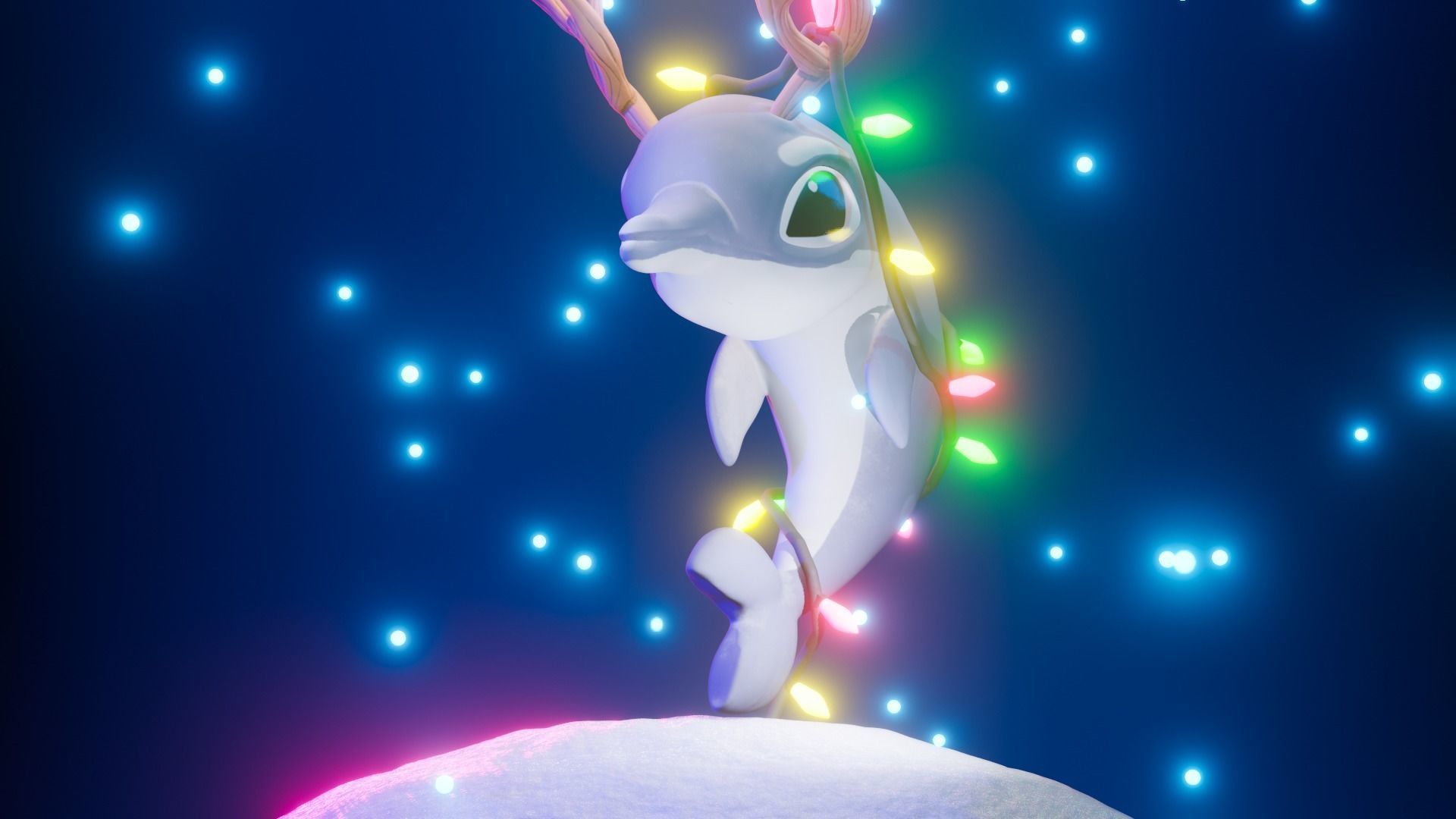 Rudolphin CHRISTMAS Special  Free 3D model_4