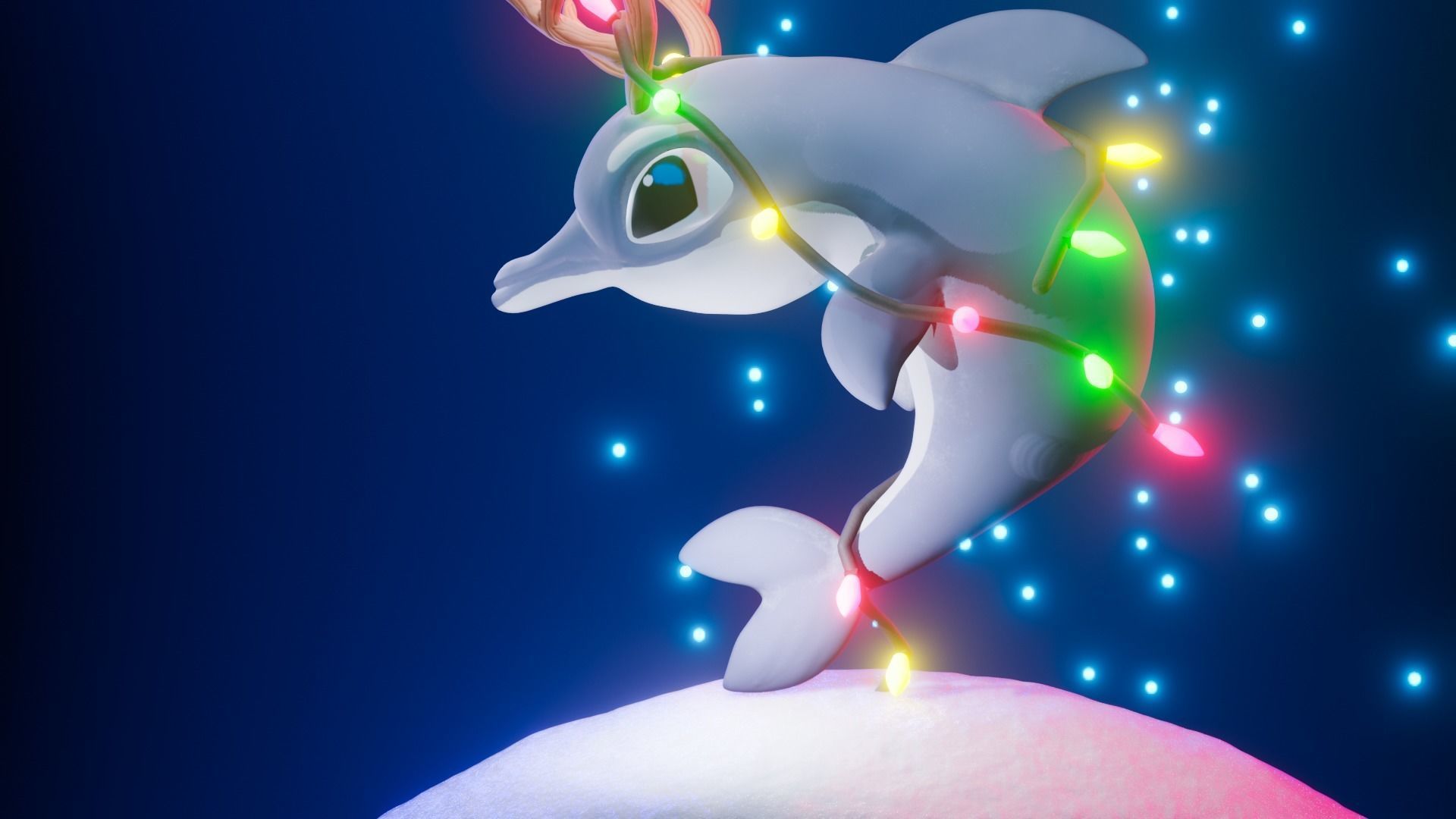 Rudolphin CHRISTMAS Special  Free 3D model_3