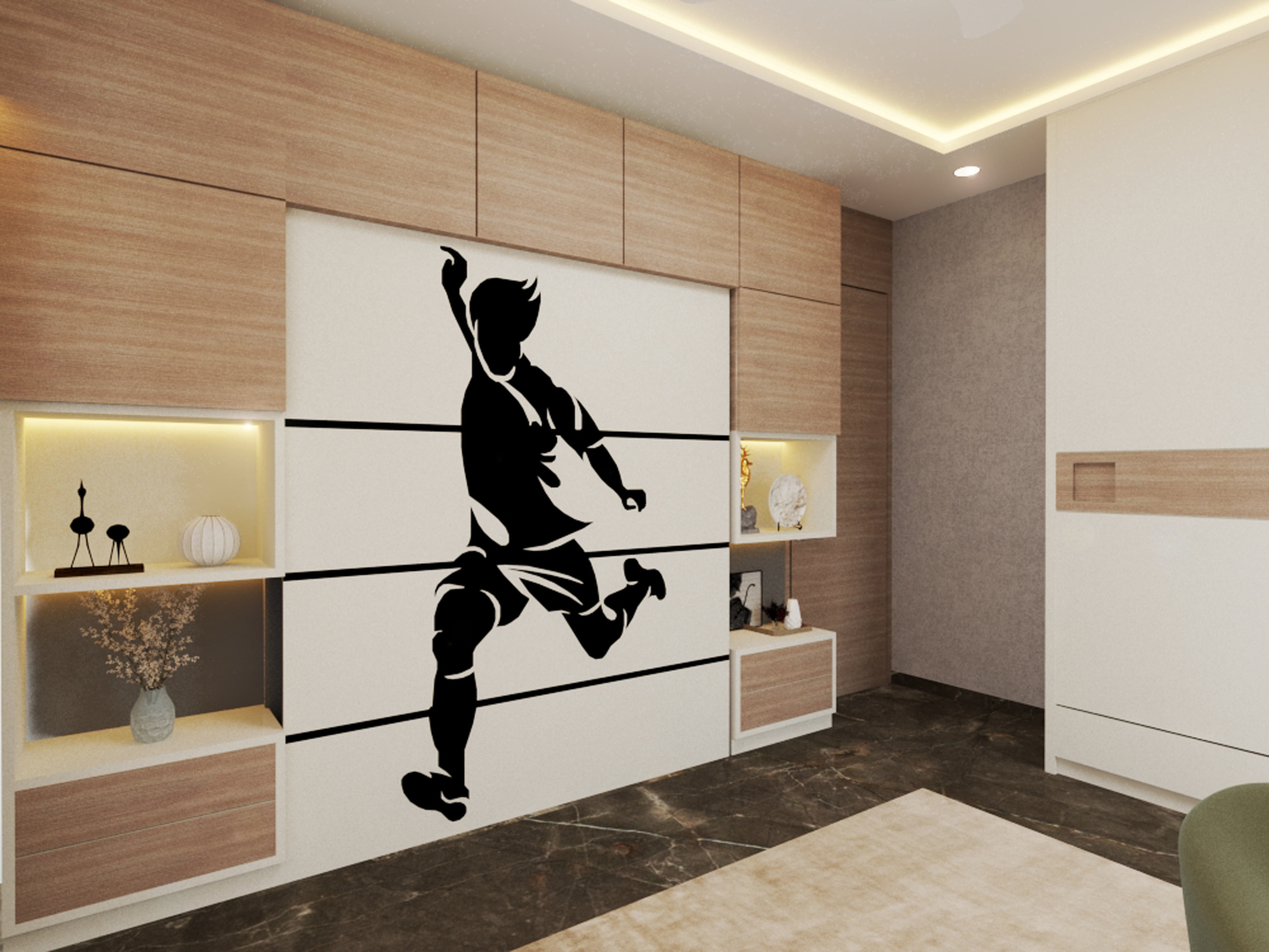 Murphy Bed 3D model_2