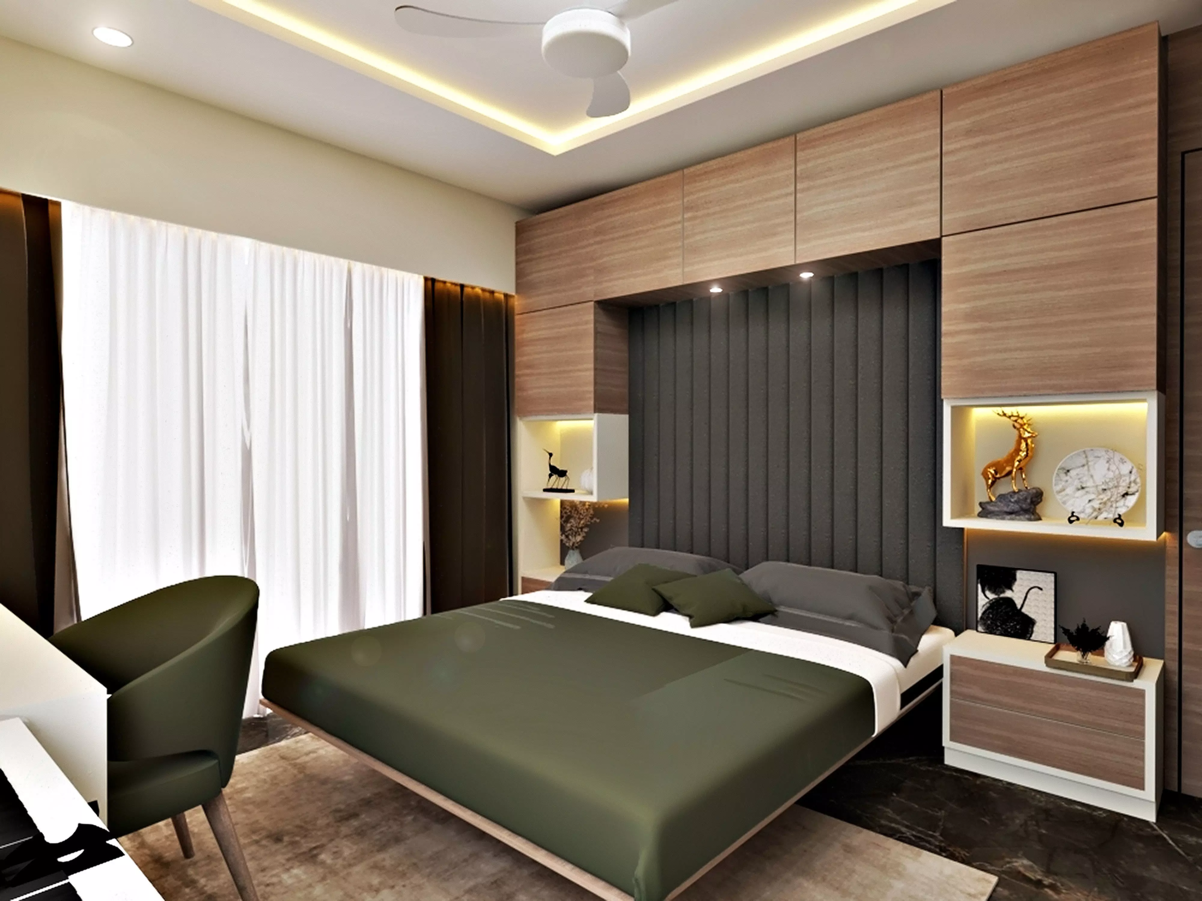 Murphy Bed 3D model_0