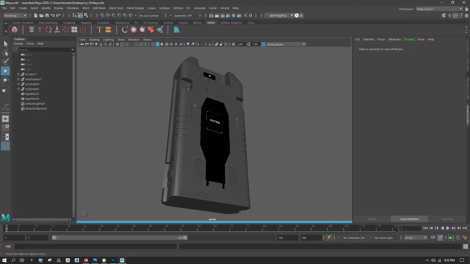 Sci-Fi Crate Free 3D model_0