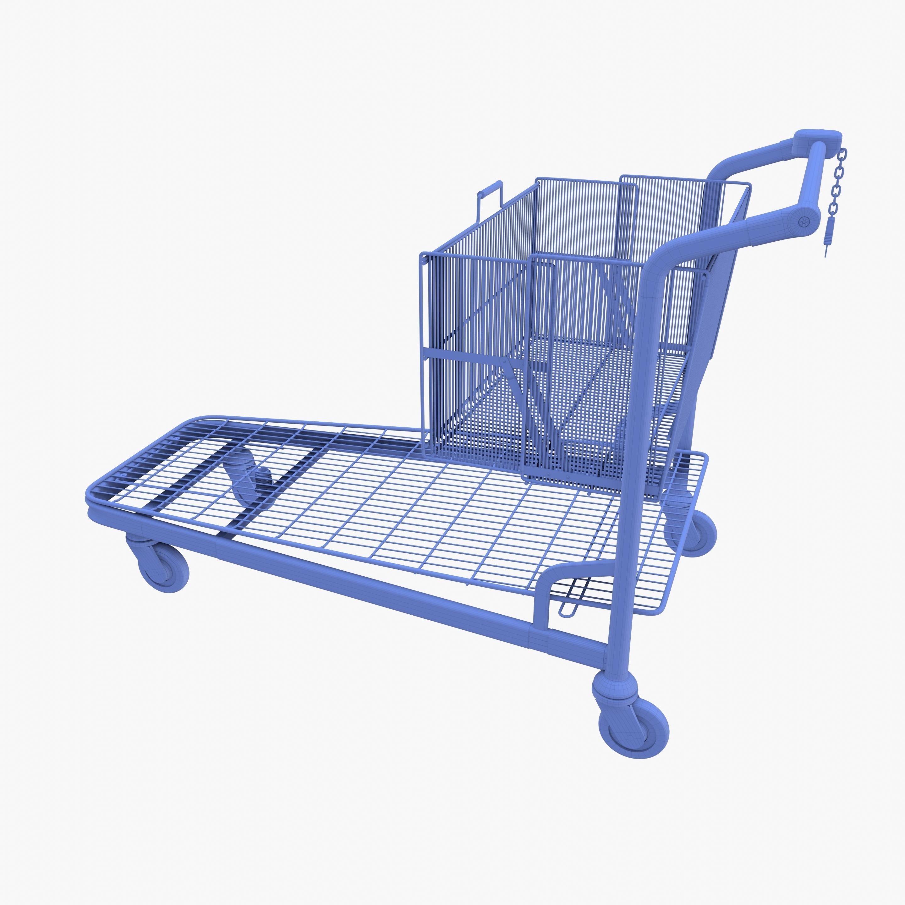 Shopping cart v2 3D model_18