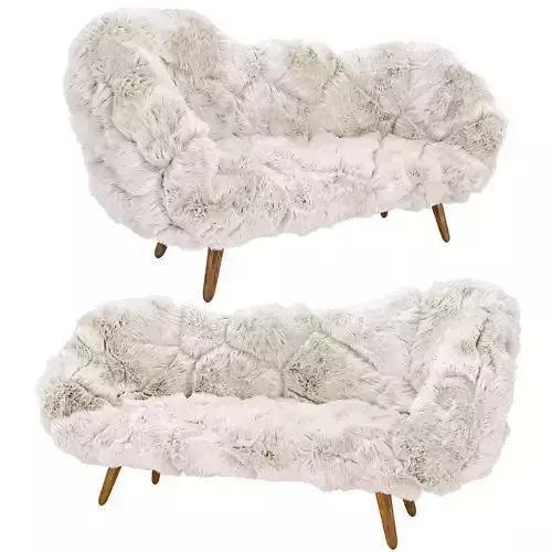 CAMPANA BROTHERS BOLOTAS SOFA WHITE 3D model