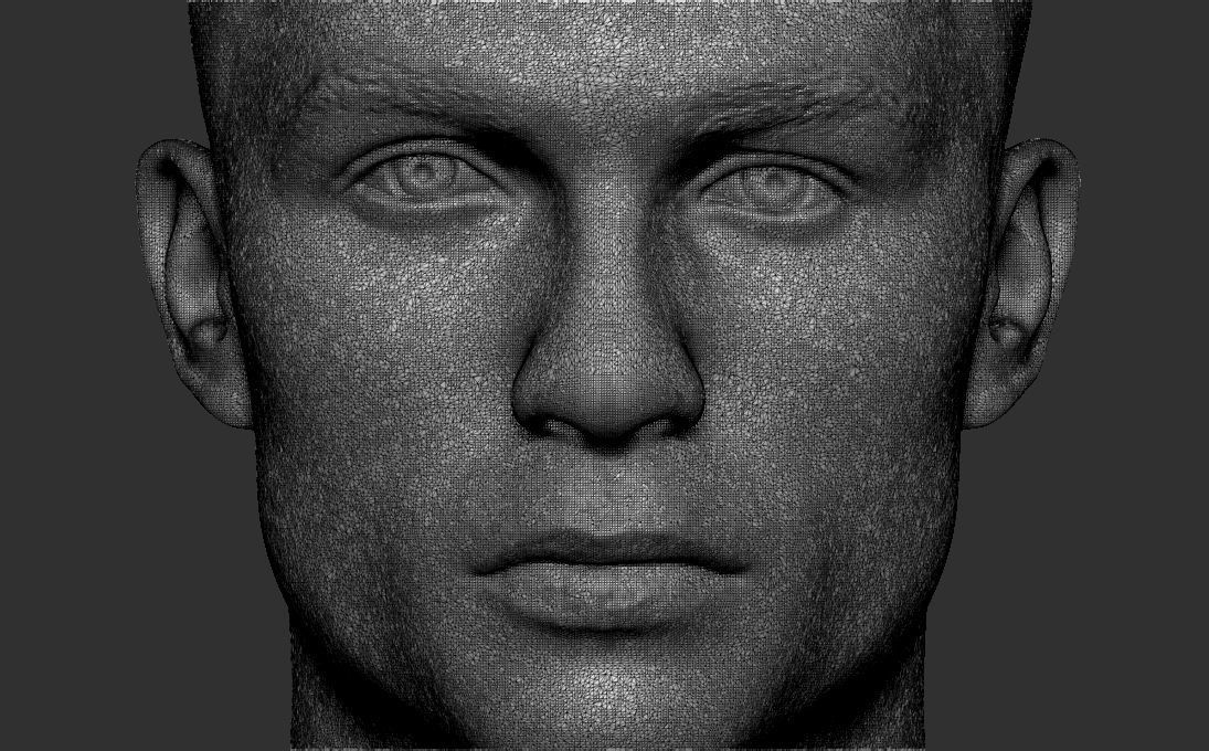 Cristiano Ronaldo Juventus bust for 3D printing 3D print model_30